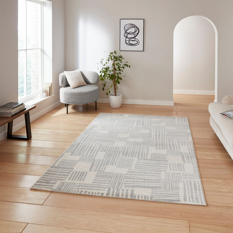 Catherine Lansfield GEOMETRIC GRID SET COPRIPIUMINO 250X200+2(50X80
